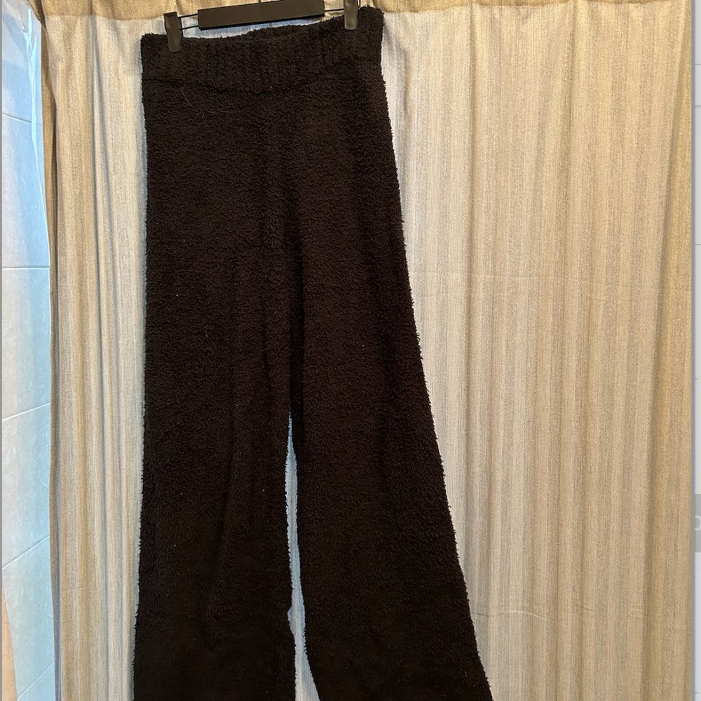 Skims Cozy Knit Boucle Wide Leg Pants